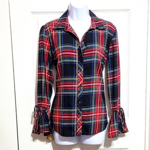 beachlunchlounge Multicolor Plaid Button Down Shirt